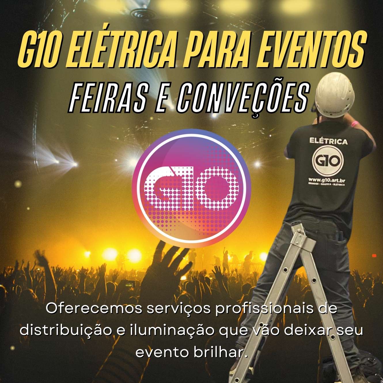 G10 Elétrica Para Eventos, Feiras e Convenções